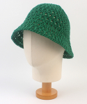 유니버셜 케미스트리(UNIVERSAL CHEMISTRY) Deep Summer Knit Green Bucket Hat 여름버킷햇