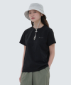 에코 퀵드라이 여성 베이직 반팔 티셔츠 Black (S24MWTTS13)