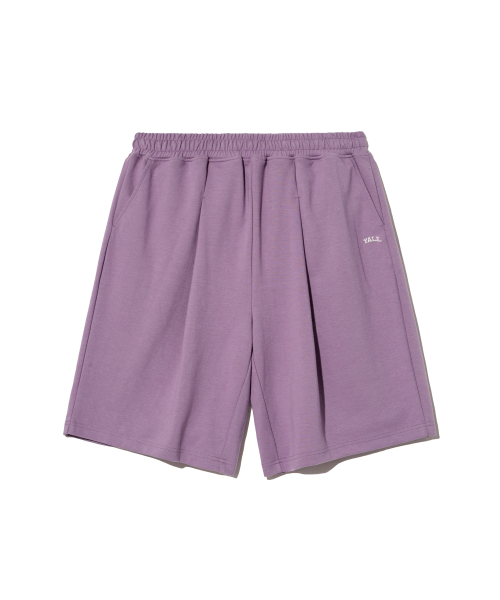 Свободные трикотажные шорты-бермуды vintage purple