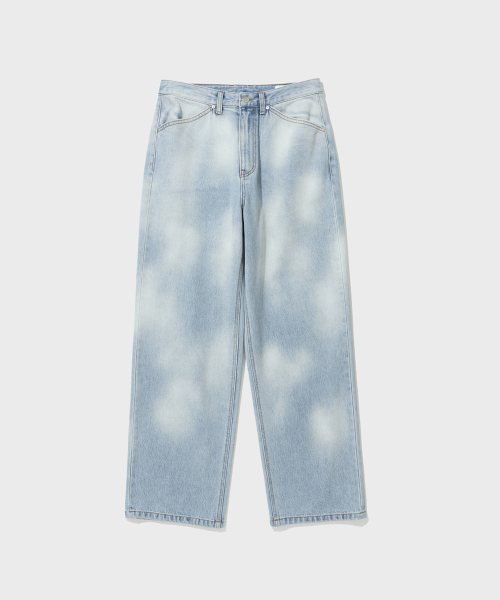 4P WIDE DENIM брюки (HILIGHT синий)