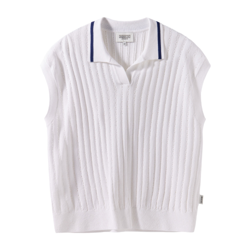 W HALF рукав KNIT - белый (P242WKT651)