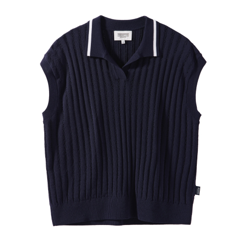 W HALF рукав KNIT - тёмно-синий (P242WKT651)