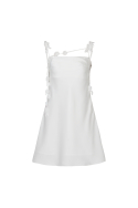 페인오어플레져(PAINORPLEASURE) ROSE LACE DRESS white