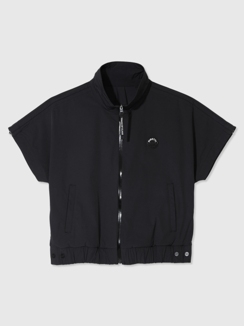 Жилет Сабона loose fit W_Black