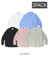 [2pack] Daily Cotton Shirt 5 Color