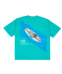 메이노브1722(MAYNOV1722) Jakcon Surfing Overfit Pigment T-Shirt - Green