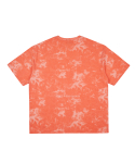 메이노브1722(MAYNOV1722) TAKE A DEEP BREATH TIE-DYE T-SHIRTS - ORANGE