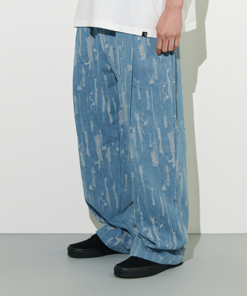 Джинсы в стиле гранж (Blue)