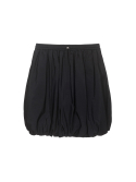 레이브(RAIVE) String Mini Skirt in Black VW4SS126-10