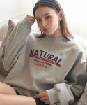 디어마이디어(DEARMYDEER) Natural sweatshirt_ Grey