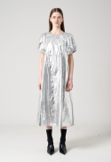 스튜디오폴앤컴퍼니(STUDIO PAUL&COMPANY) 셔링 실버 드레스