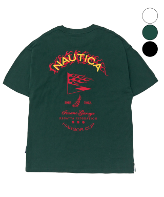 노티카(NAUTICA) [노티카 x 인세인개러지] 그래픽 자수 티셔츠