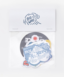 THANK YOU FOR WAVING WITH US STICKER PACK