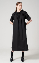 스튜디오폴앤컴퍼니(STUDIO PAUL&COMPANY) 포플린 리본 롱 드레스