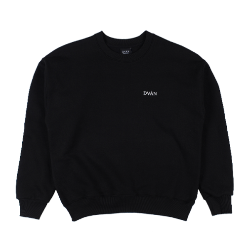 드반(DVÀN) NORMAL SWEAT SHIRT BLACK 기본 맨투맨 - 사이즈 & 후기 | 무신사