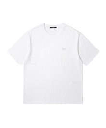 24 SS 남여공용 수피마 베이직 라운드 반팔 티셔츠 (O-WHITE) (HA4ST92-33)