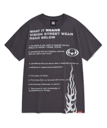 VSW Script T-Shirts Onix Black
