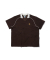 디스커스 애슬레틱 DA × OAM Emblem Terry Tennis Shirt Brown