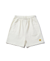 DA × OAM Emblem Jersey Shorts Off White