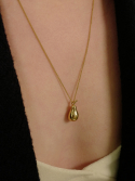피오레(FIORE) pear necklace