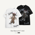 인플레이션(INFLATION) Td Bear Doodle T-shirt