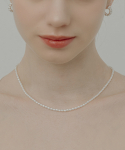 티오유(TOU) [Silver925] WE015 Rice pearl necklace