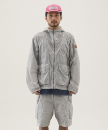 GARMENT DYED UTILITY JACKET GREY_FQ2WJ26U