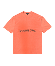 Pigment lettering graphic T-Shirts - ORANGE