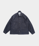 해브해드(HAVE HAD) Comfort Crop Worker Jacket(Denim Blue)