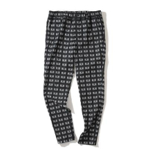 M GN HALF SKULL PATTERN PANTS LQ1IT01M