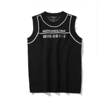 W CD BARCODE LOGO POINT KNIT VEST LQ1CV52F