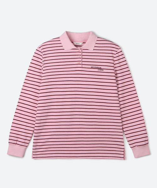MJ S2 01 M.C UNISEX, Stripe PK Shirt / Pink