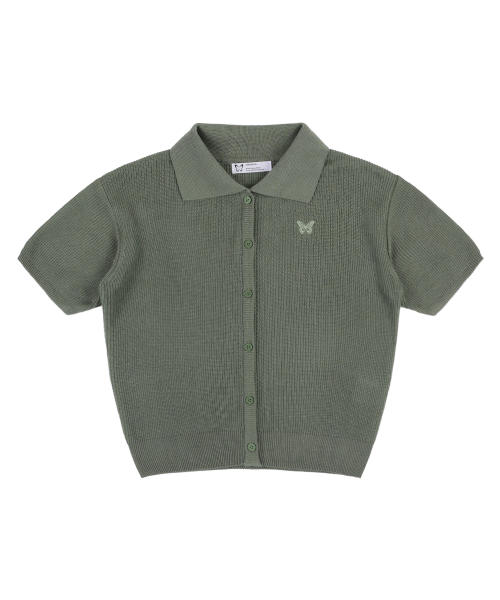 [NF] MILD HACHI KNIT CARDIGAN_(KHAKI)_F24QB302