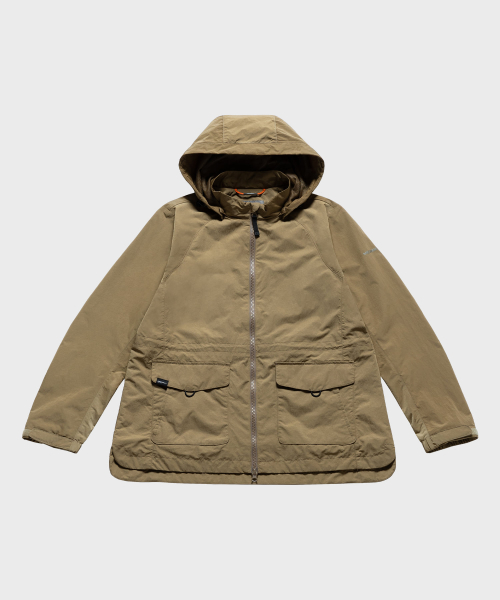 Удлиненная ветрозащитная куртка Life BEIGE (женская)