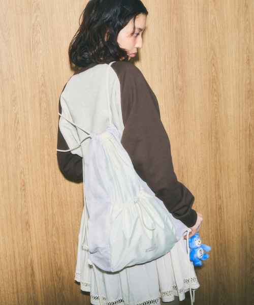 【韓国LMC エルエムシー】MESH STRING GYM SACK LMC]UNISEX○MESH STRING GYM SACK