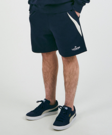 CHEMICAL SOCCER SWEAT SHORTS navy