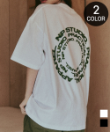 엔피스튜디오(NP STUDIO) NP 서클 로고 티셔츠 2COLOR