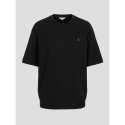 빈폴 멘(BEANPOLE MEN) 밀라노조직 솔리드 라운드넥 티셔츠  블랙 (BC4342C145)