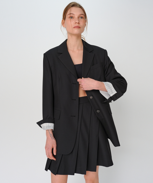 OVERSIZED JACKET / BLACK