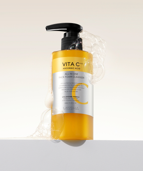 미샤() 비타씨플러스 올인원 팩 폼 클렌저 200ml 상품 이미지