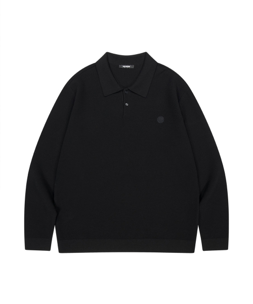OG Milano вязаный воротник-стойка - Black