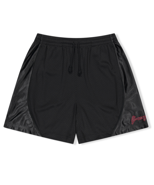 ◆YESEYESEE◆ ST Football Satin Shorts Black YS241TSOWS01BLK 예스아이씨(YESEYESEE) ST Football Satin Shorts Black