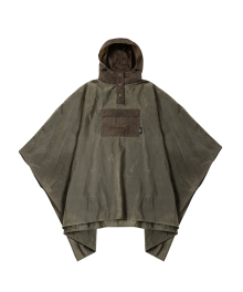 COMPACT TACTICAL PONCHO (OLIVE DRAB) / RECYCLED
