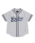 예스아이씨(YESEYESEE) Y.E.S Baseball Jersey Grey