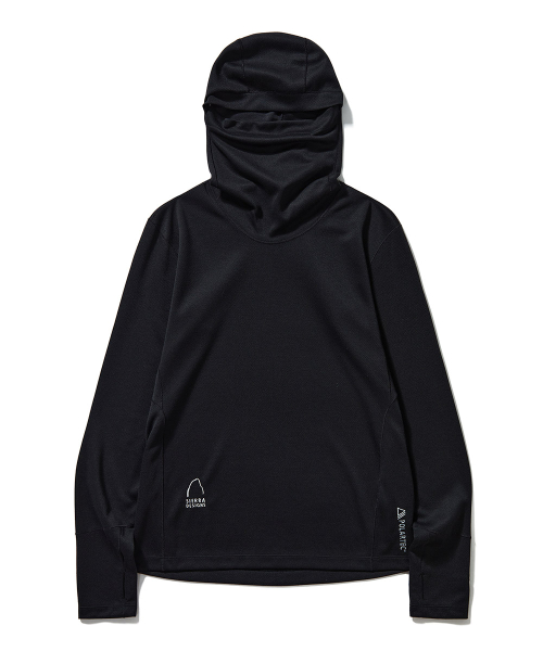 W) Худи Polartec Power Dry MENDENHALL BLACK