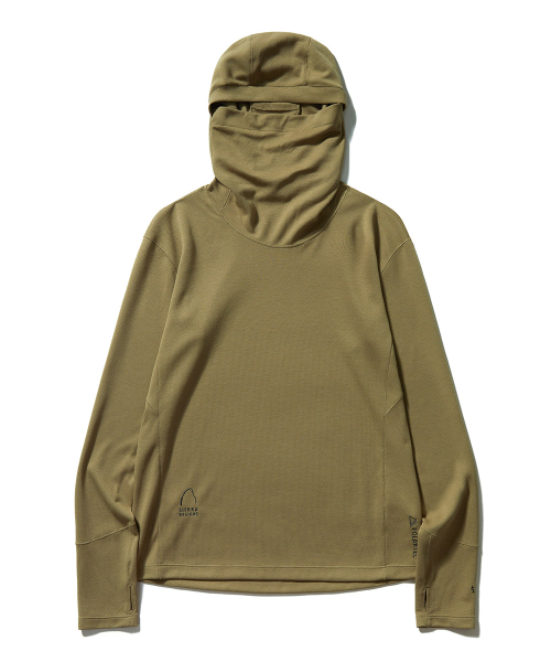 Женское худи Polartec Power Dry MENDENHALL в цвете Dark Beige