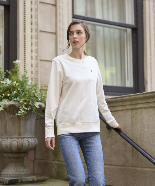 Свитшот USA Cotton - Cream