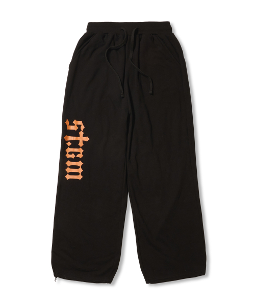 STIGMA(スティグマ) Logo Super Wide Jogger Pants Gray '988' Sweatpants – Sack the Stigma