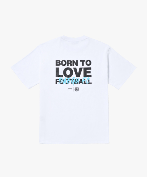 ★GOAL STUDIO★ BORN TO LOVE DAEGU TEEWHITE P4ATS101#WT 골스튜디오(GOALSTUDIO) BORN TO LOVE DAEGU TEE-WHITE - 사이즈