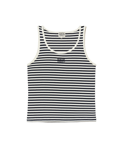 W CLASSIC LOGO SLEEVELESS ivory